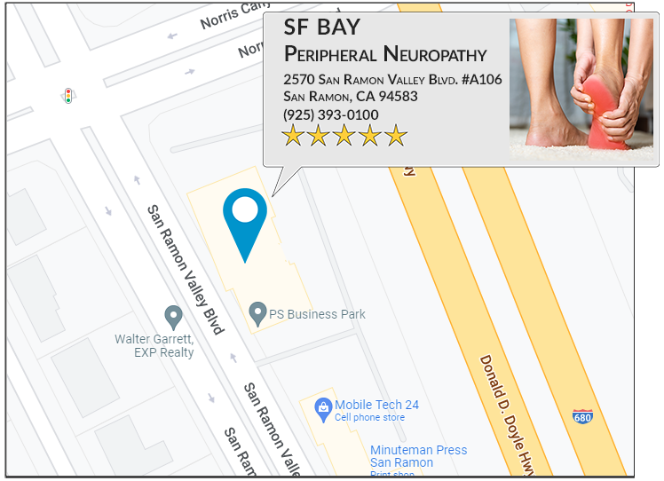 SF Bay Peripheral Neuropathy's location on google map