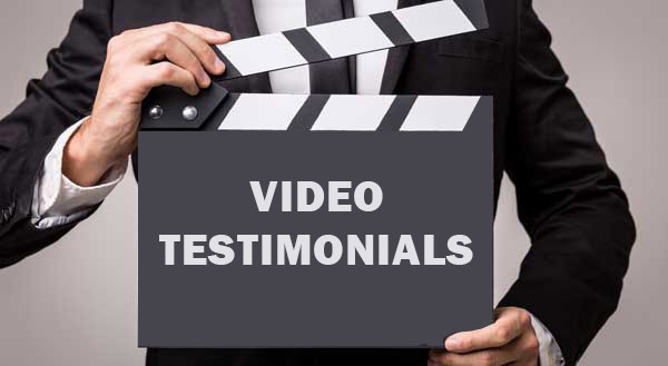 Video testimonials